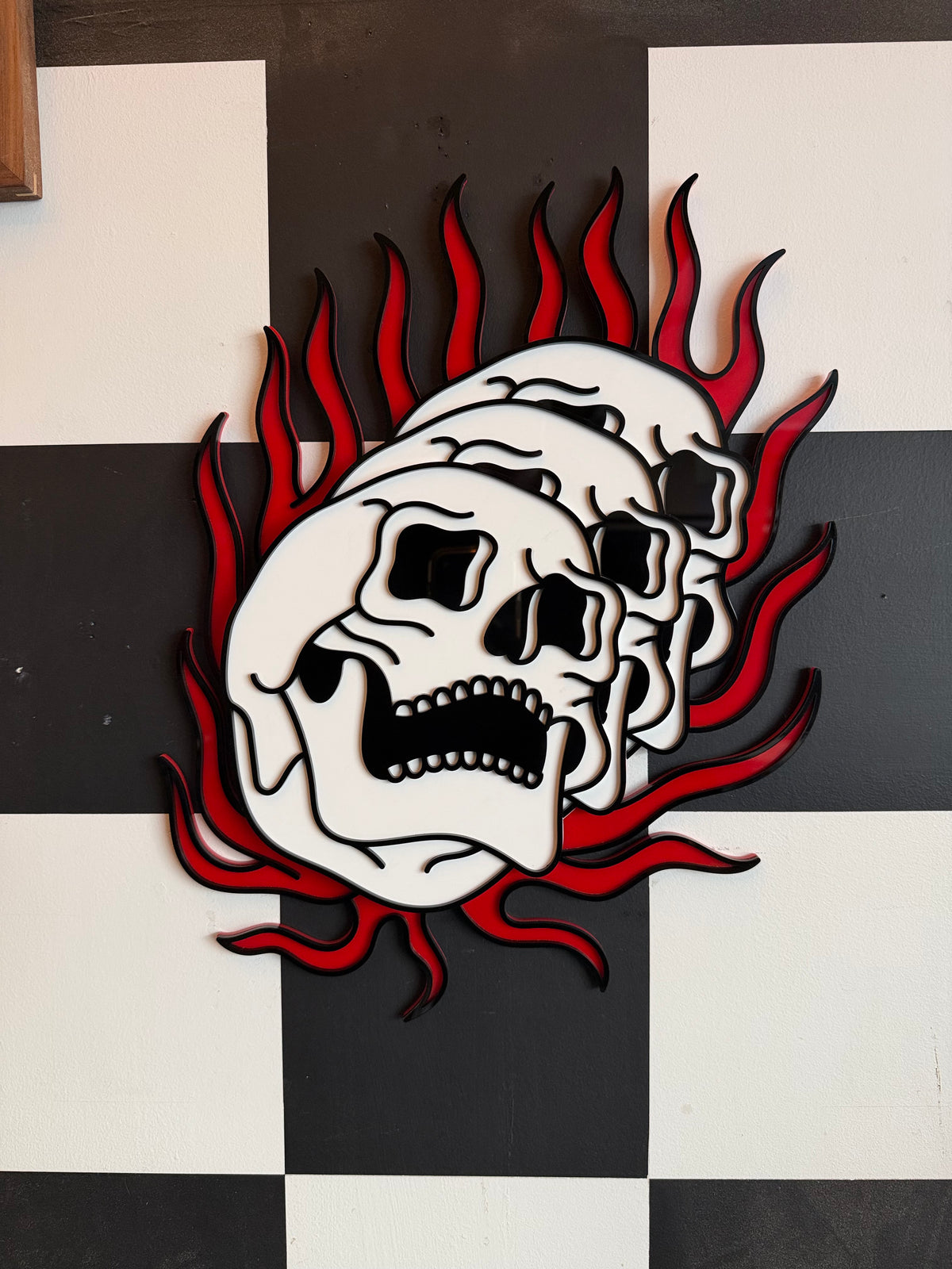 Flamin Skulls
